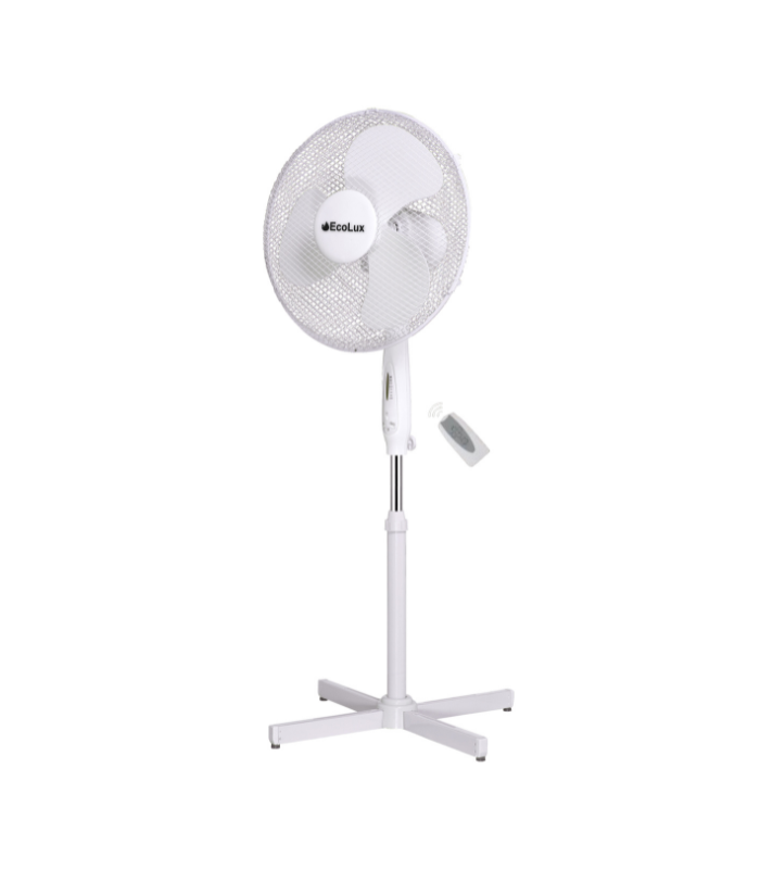 Ventilateur Sur Pieds Lectrique W Cm Vitesses Avec T L Commande