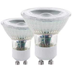 Ampoule led gu10 3,3w 3000k pack 2 pieces EGLO