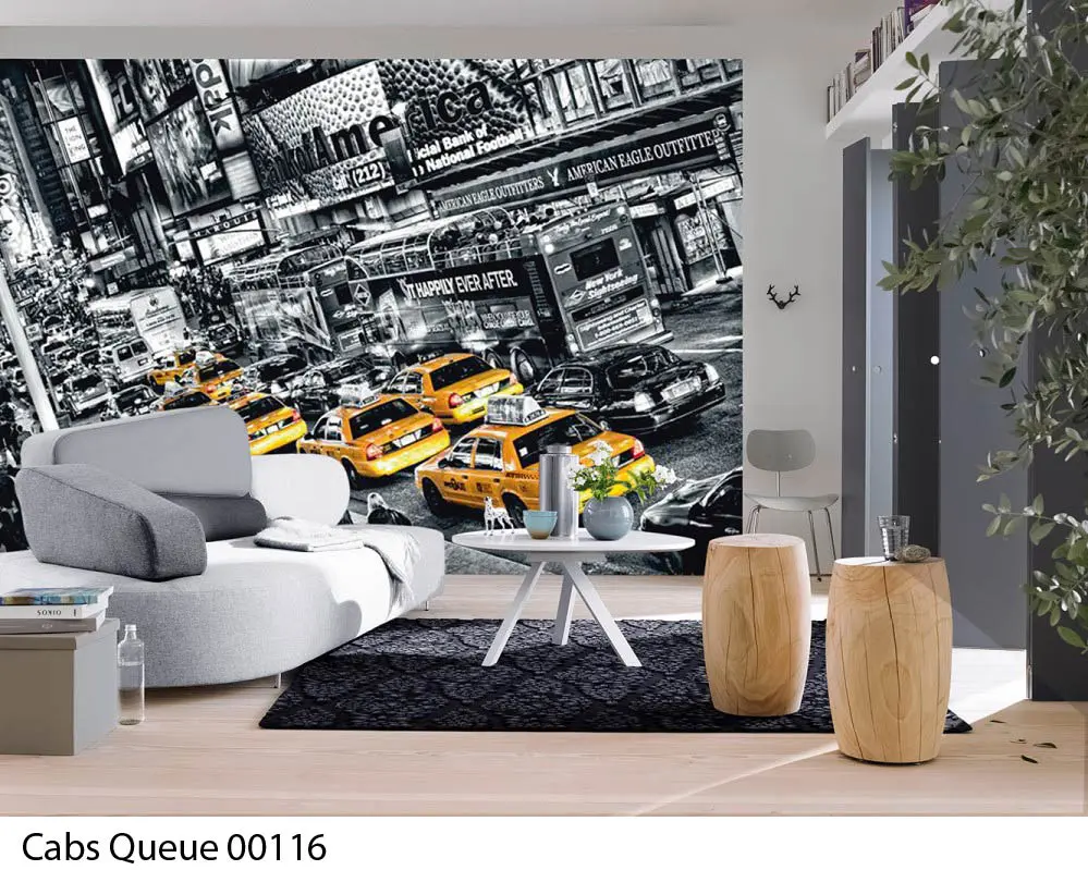 POSTER CABS_QUEUE QUALITÉ DIGITAL EN 8 PARTS COLLE INCLUSE ORIGINE UE 366 X 254 CM - POSTER - Mr Bricolage : Outillage, Jardinage, Animalerie, Electricité