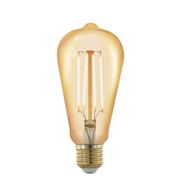Lampe-E27-Led St64 4W Vintage1700K 1
