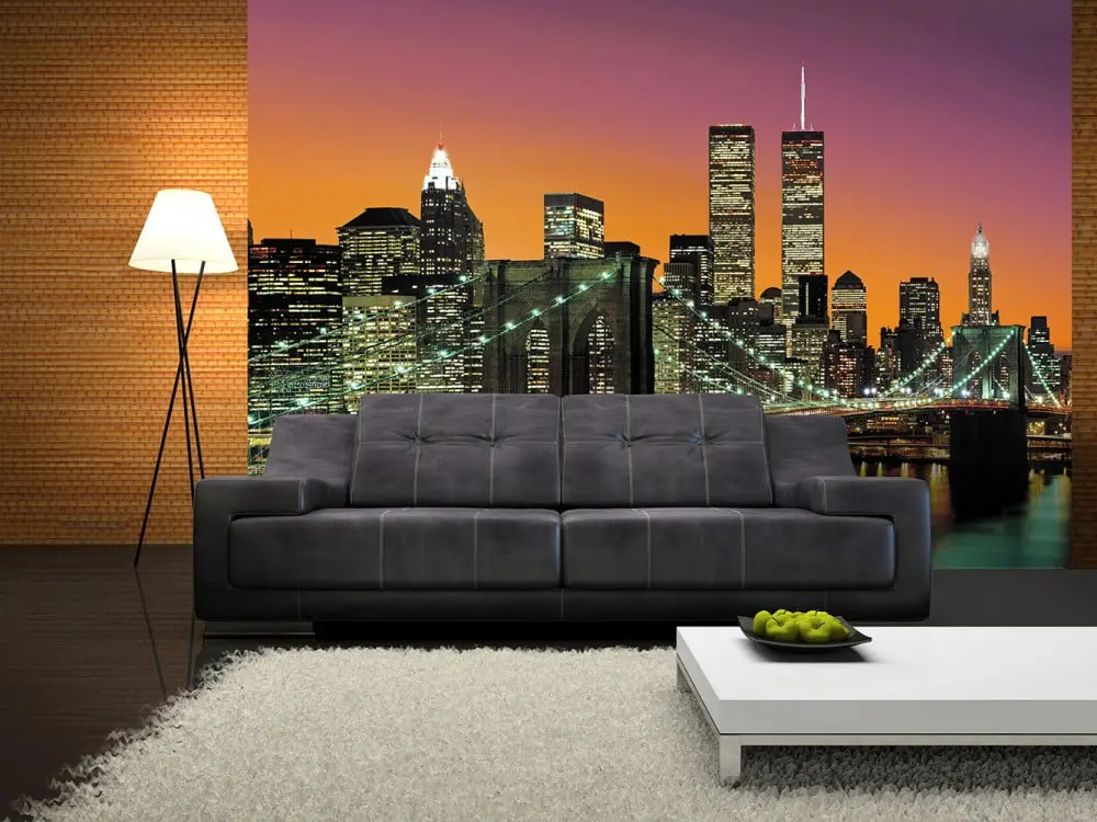 POSTER NEW YORK CITY QUALITÉ DIGITAL EN 8 PARTS COLLE INCLUSE ORIGINE UE 366 X 254 CM - POSTER - Mr Bricolage : Outillage, Jardinage, Animalerie, Electricité