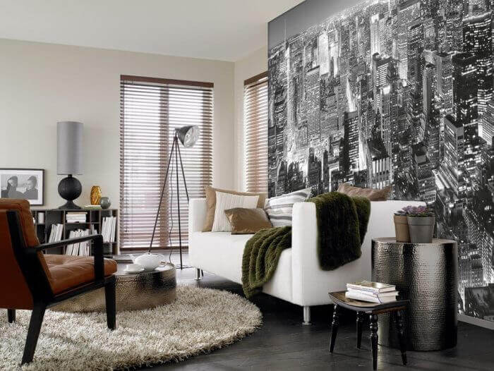POSTER MIDTOWN DE NEW YORK QUALITÉ DIGITAL EN 8 PARTS COLLE INCLUSE ORIGINE UE 366 X 254 CM - POSTER - Mr Bricolage : Outillage, Jardinage, Animalerie, Electricité