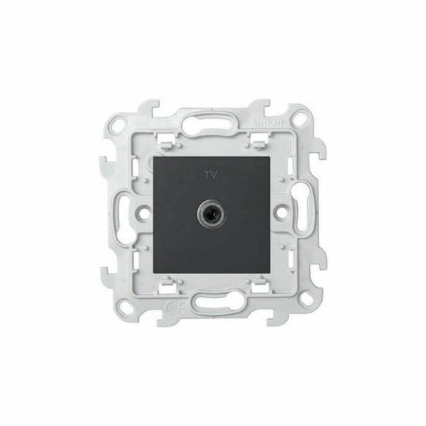 Prise Tv Type F Graphite S24