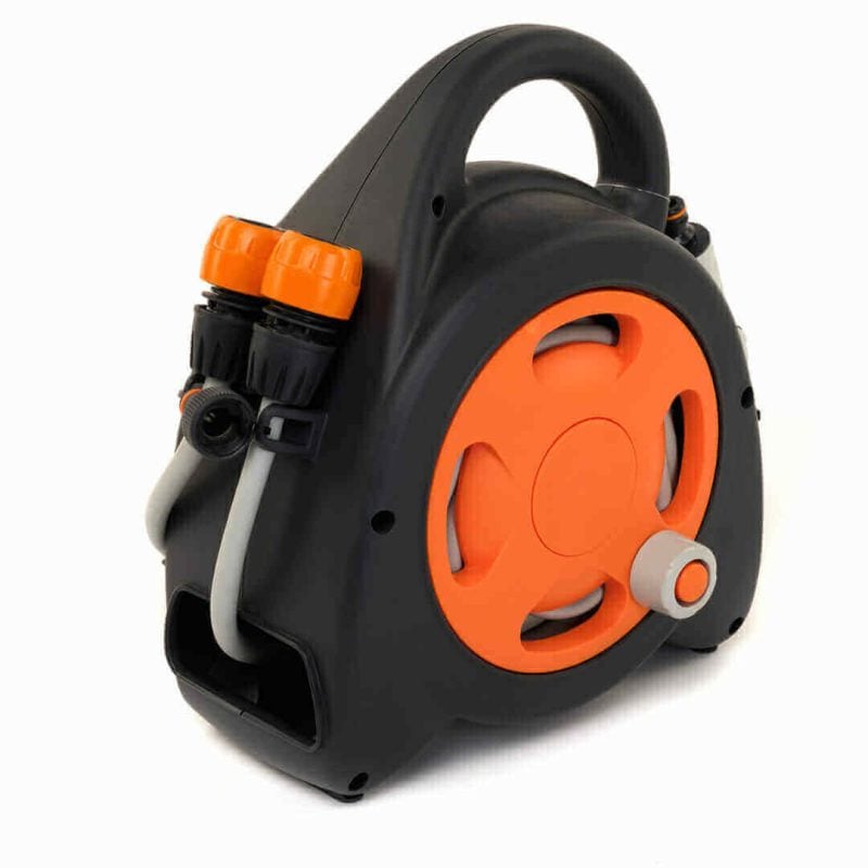 ENROULEUR AQUABAG MAXI AVEC RACCORD ET  LANCE ARROSAGE 16,5 M  JARDINER  Mr Bricolage : Outillage, Jardinage, Animalerie, Electricité