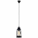 Suspension Vintage Noir 60W