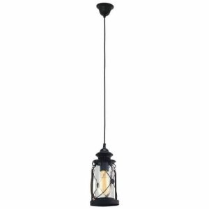 Suspension Vintage Noir 60W