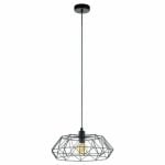 SUSPENSION E27 60W NOIR DIAMÈTRE 455MM CARLTON 2 - LUMINAIRE INTÉRIEUR - Mr Bricolage : Outillage, Jardinage, Animalerie, Electricité
