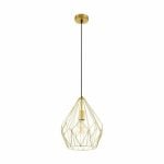 Suspension E27 60W Dore Diamètre 310Mm Carlton