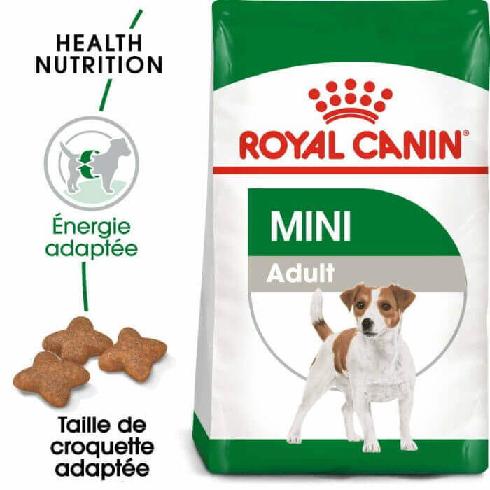 CROQUETTE CHIEN MINI ADULT 2 KG - SEC POUR CHIEN - Mr Bricolage : Outillage, Jardinage, Animalerie, Electricité