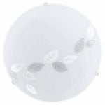 PLAFONNIER E27 60W VERRE BLANC DIAMÈTRE 250MM  MARS - LUMINAIRE INTÉRIEUR - Mr Bricolage : Outillage, Jardinage, Animalerie, Electricité
