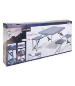 Table De Pique-Nique Pliante Avec 4 Sieges – Image 2