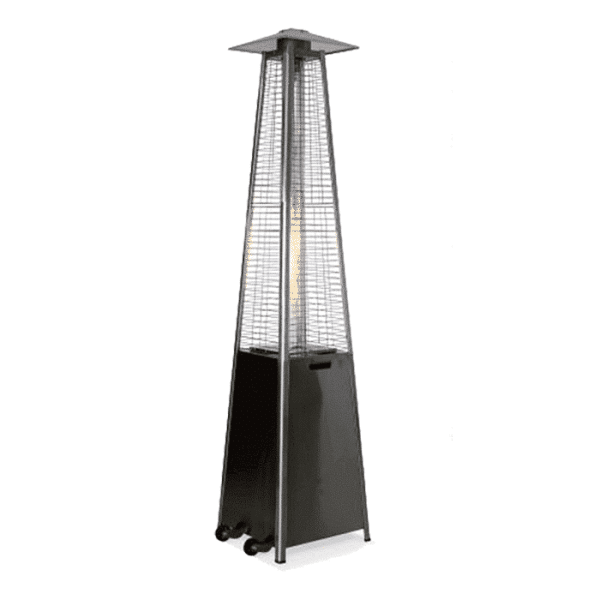 Chauffage à gaz d'extérieur pyramide 13000w noir