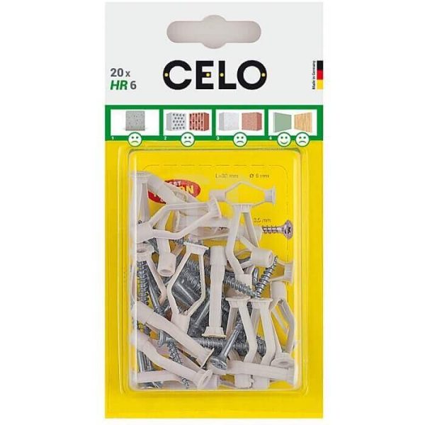 CHEVILLE CORPS CREUX HR6+ VIS 3,5X50MM 20 UNITÉS - CHEVILLE - Mr Bricolage : Outillage, Jardinage, Animalerie, Electricité