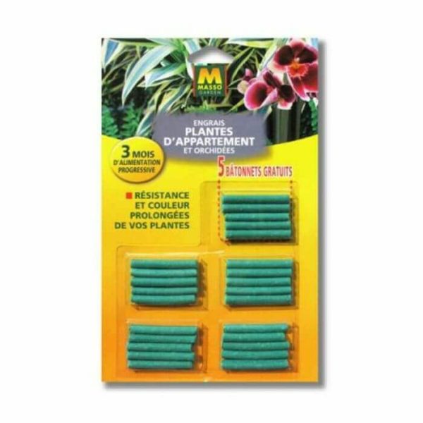 BATONNET PLANTES D’APPARTEMENT ET ORCHIDEES - TERREAU ET ENGRAIS - Mr Bricolage : Outillage, Jardinage, Animalerie, Electricité