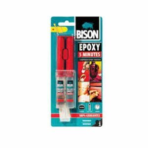 Colle époxy à deux composants, transparente et rapide 24 ml