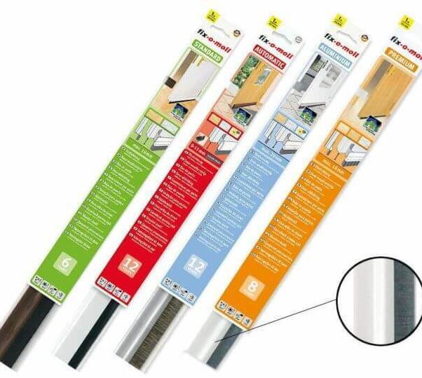 JOINT DE PORTE AVEC BROSSE PREMIUM AUTOCOLLANT MARRON 1MX10 - JOINTS - Mr Bricolage : Outillage, Jardinage, Animalerie, Electricité