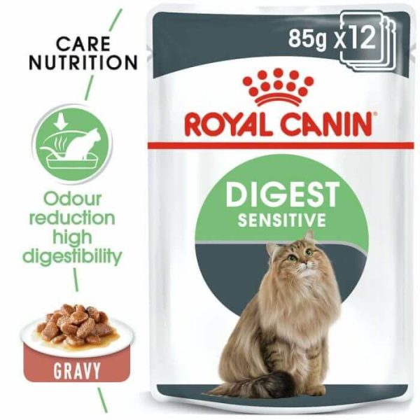 PATE HUMIDE POUR CHAT DIGESTE SENSITIVE 85 GRAMMES - HUMIDE POUR CHAT - Mr Bricolage : Outillage, Jardinage, Animalerie, Electricité