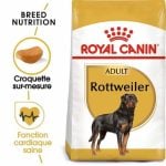 CROQUETTE CHIEN ROTTWEILER  ADULT 12 KG - SEC POUR CHIEN - Mr Bricolage : Outillage, Jardinage, Animalerie, Electricité