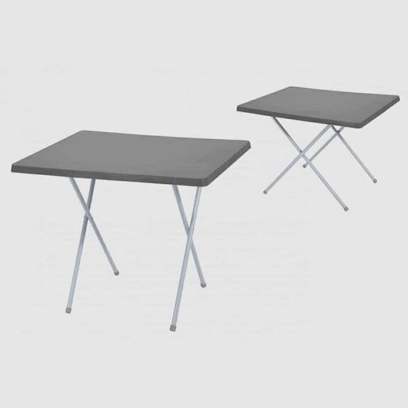 834544.jpg TABLE PLIANTE ANTHRACITE CAMPING ET ACCESSOIRES Mr Bricolage