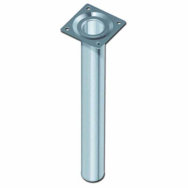 PIED DE MEUBLE ACIER 100X30MM ROND CHROME - PIETEMENT - Mr Bricolage : Outillage, Jardinage, Animalerie, Electricité