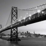 POSTER SAN FRANCISCO SKYLINE QUALITÉ DIGITAL EN 8 PARTS COLLE INCLUSE ORIGINE UE 366 X 254 CM - POSTER - Mr Bricolage : Outillage, Jardinage, Animalerie, Electricité