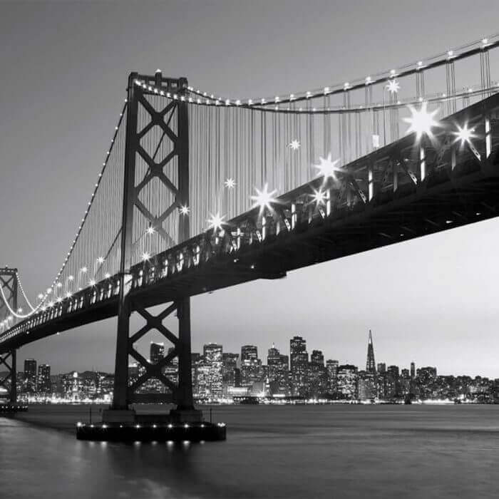 POSTER SAN FRANCISCO SKYLINE QUALITÉ DIGITAL EN 8 PARTS COLLE INCLUSE ORIGINE UE 366 X 254 CM - POSTER - Mr Bricolage : Outillage, Jardinage, Animalerie, Electricité
