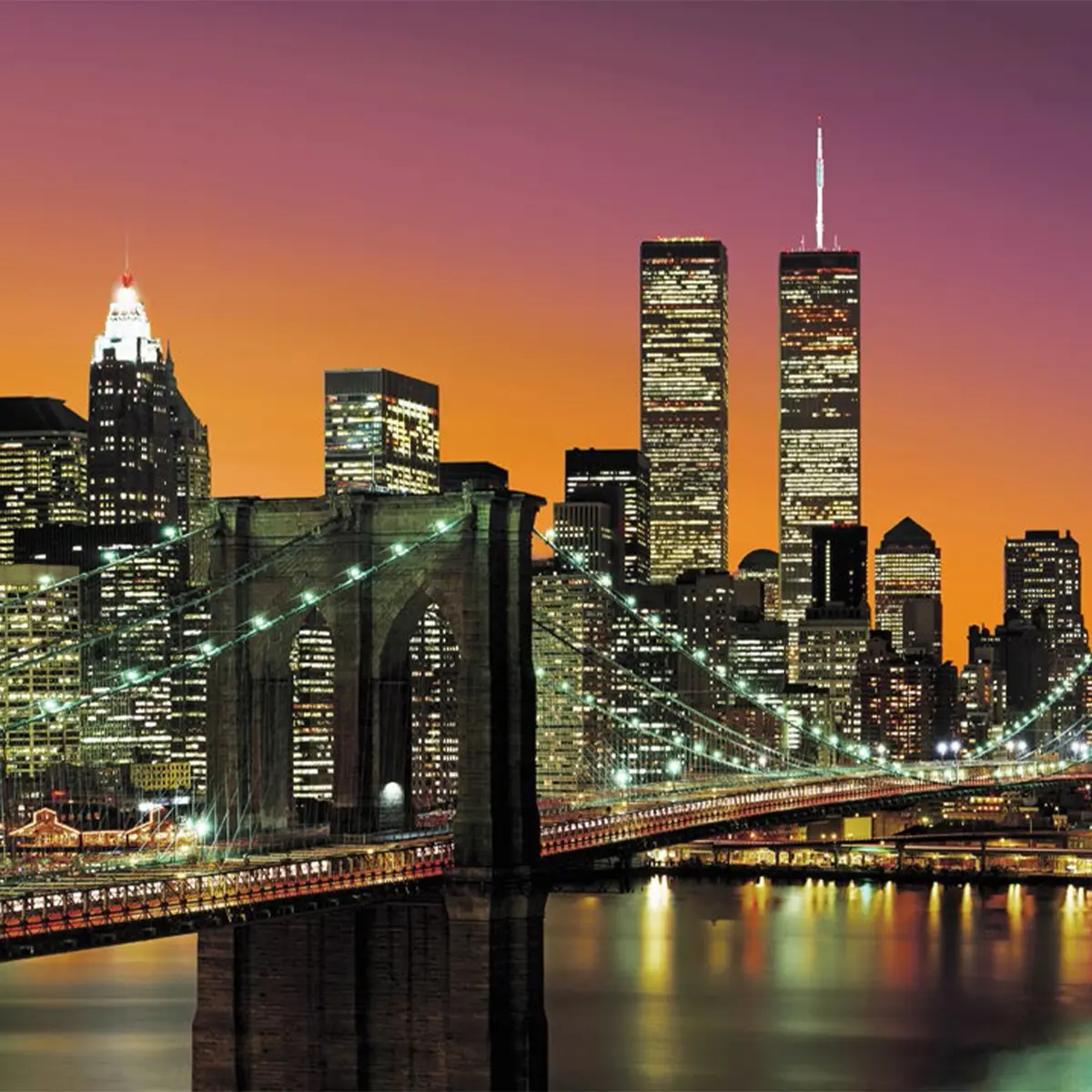 POSTER NEW YORK CITY QUALITÉ DIGITAL EN 8 PARTS COLLE INCLUSE ORIGINE UE 366 X 254 CM - POSTER - Mr Bricolage : Outillage, Jardinage, Animalerie, Electricité