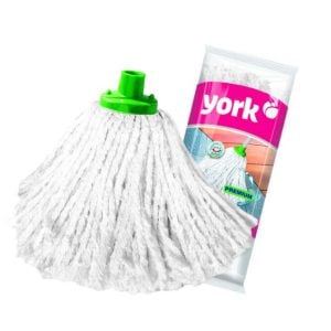 FRANGE DE BALAI COTON BLANC-YORK - ACCESSOIRES DE MÉNAGE - Mr Bricolage : Outillage, Jardinage, Animalerie, Electricité