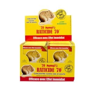 Raticide 70 concentré contre rats et souris