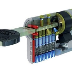 Cylindre Haute Securité 30X30Mm Tesa