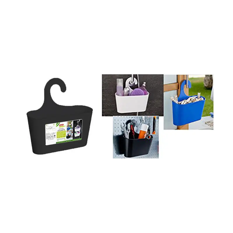 PETIT PANIER À SUSPENDRE 26 x 8,5 x 26 CM NOIR - RANGEMENT DE LA SALLE DE BAIN - Mr Bricolage : Outillage, Jardinage, Animalerie, Electricité