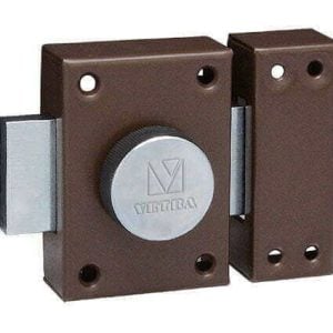 VERROU A BOUTON 20X40MM VETRA - QUINCAILLERIE - Mr Bricolage : Outillage, Jardinage, Animalerie, Electricité