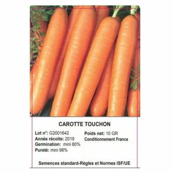 Sachet Carotte Touchon 10 Grammes