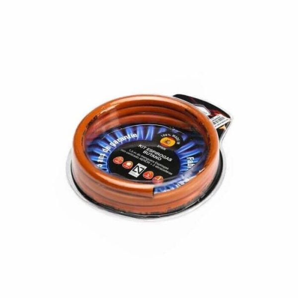 KIT TUYAU A GAZ BUTANE 1.5 M - CHAUFFE EAU A GAZ - Mr Bricolage : Outillage
