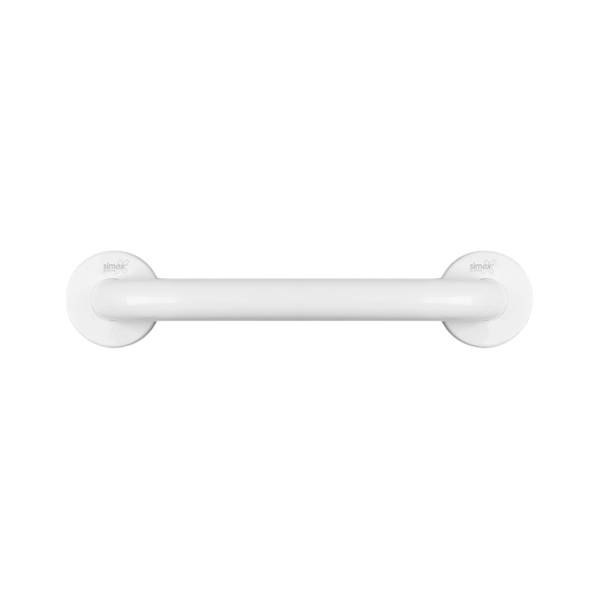 BARRE DROITE  EPOXY BLANC 30 CM - SÉCURITÉ DE LA SALLE DE BAIN - Mr Bricolage : Outillage, Jardinage, Animalerie, Electricité