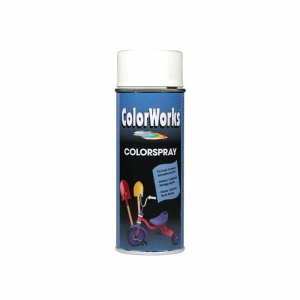 PEINTURE AÉROSOL 400 ML BLANC SEMI-BRILLANTE RAL9010 - PEINTURE AEROSOL - Mr Bricolage : Outillage