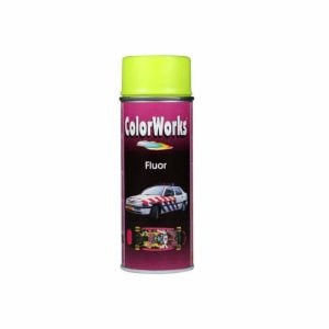 Peinture Aérosol 400 Ml Jaune Fluorescent