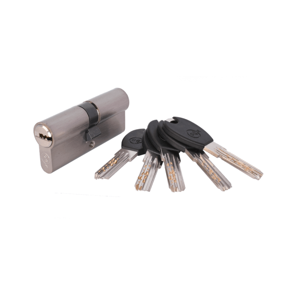 CYLINDRE 60MM 5 CLÉS NICKELE - QUINCAILLERIE DE SECURITE ET FERMETURE - Mr Bricolage : Outillage, Jardinage, Animalerie, Electricité