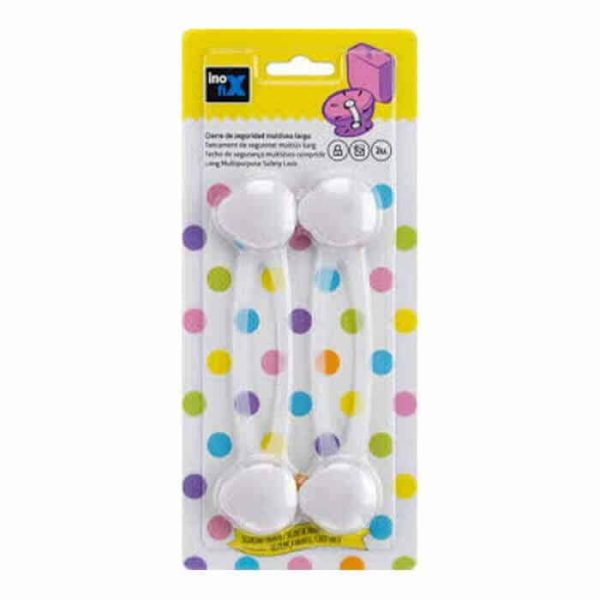 LOT 2 FERMETURES DE SECURITE MULTI-USAGE BLANC - PROTECTION ENFANT - Mr Bricolage : Outillage, Jardinage, Animalerie, Electricité