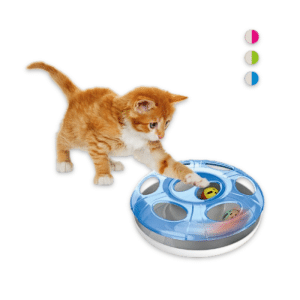 Jouet Interactif Avec Deux Balles Pour Chats 25X8 Cm