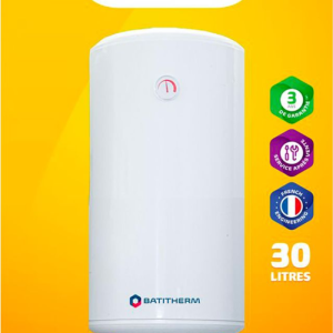 Chauffe-Eau Électrique Vertical 30 Litres - Batitherm