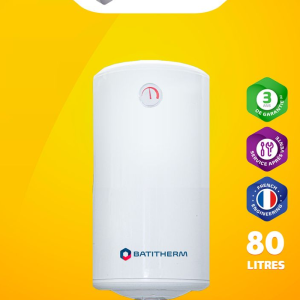 Chauffe-Eau Électrique Vertical 80 Litres -Batitherm