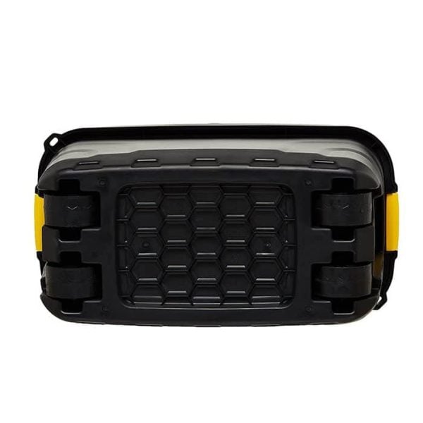 Boîte de rangement sur roulettes en plastique 77X42X40Cm 75 L noir