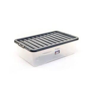 Boite De Rangement 32L 60X40X18Cm Transparent