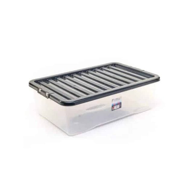 Boite De Rangement 32L 60X40X18Cm Transparent