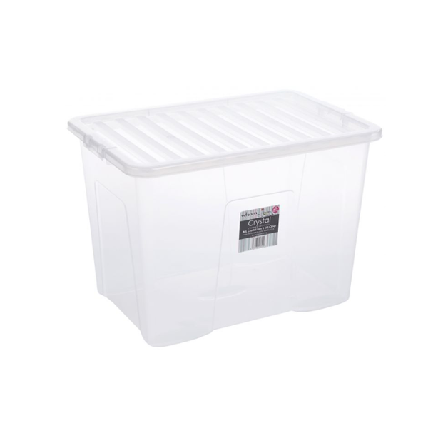 Boite De Rangement 80L 60X40X42Cm Transparent