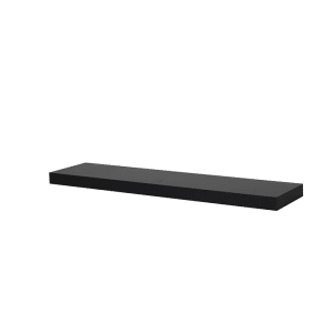 Étagère murale noir 60×19,5cm