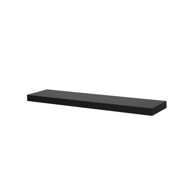 Étagère murale noir 60×19,5cm