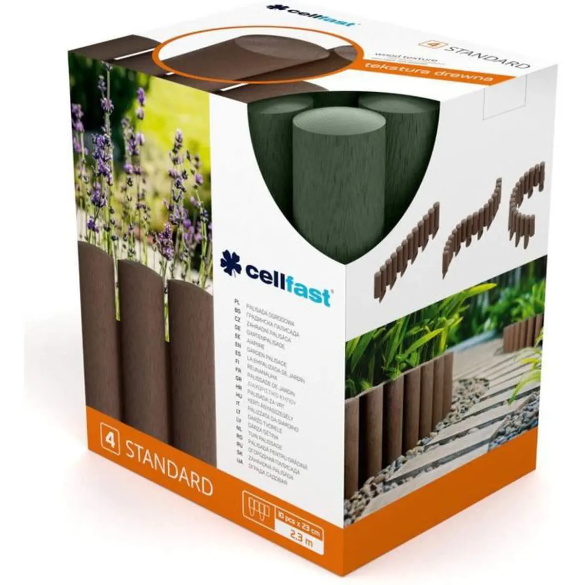 PALISSADE DE JARDIN EN PLASTIQUE VERT 2,30 M - BARBECUE ET PLANCHA ET CUISINE D’EXTERIEUR - Mr Bricolage : Outillage, Jardinage, Animalerie, Electricité