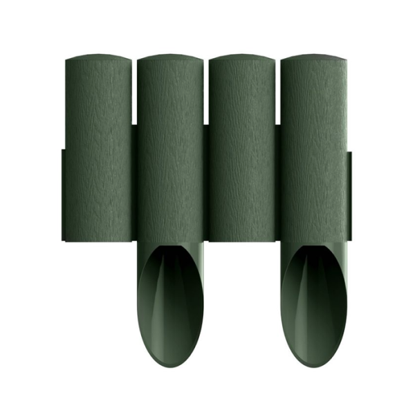 PALISSADE DE JARDIN EN PLASTIQUE VERT 2